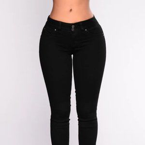 Nice One Booty Lifting Jeans - Black